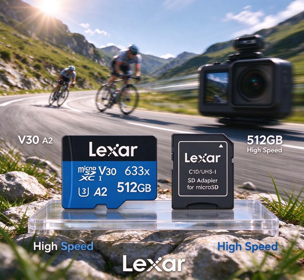 Memory Card Ssd - 렉사르 블루 시리즈 633x 고속 UHS-I