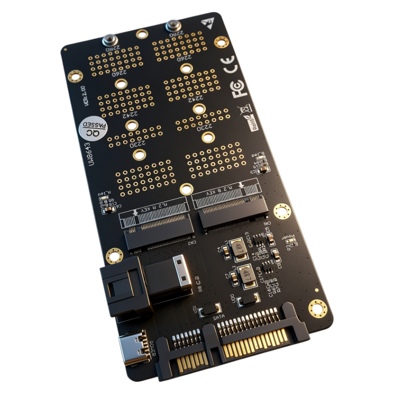 2-in-1 M.2 NVMe SATA NGFF SSD  - Memory Card Ssd 리뷰 및 가격