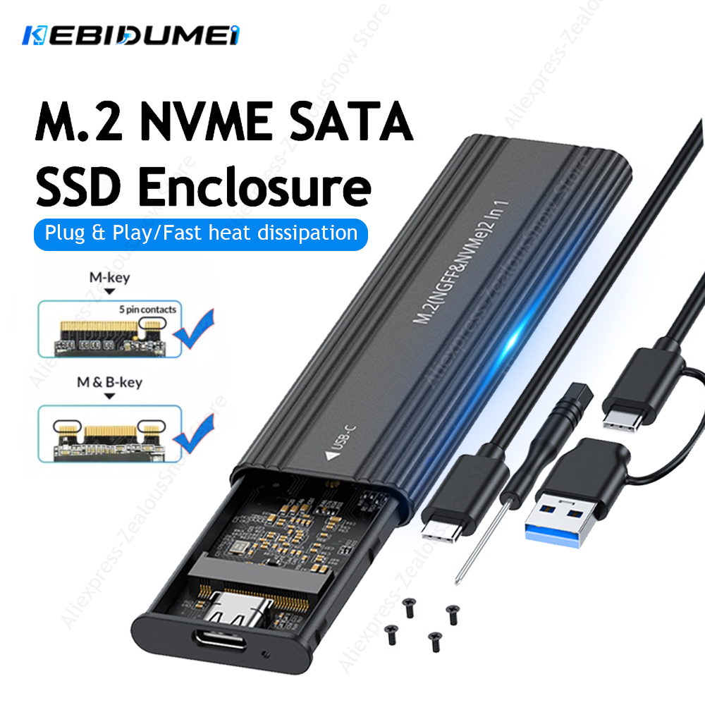 KEBIDUMEI M2 SSD 외장 케이스 NVMe N - M.2 Ssd 리뷰 및 가격