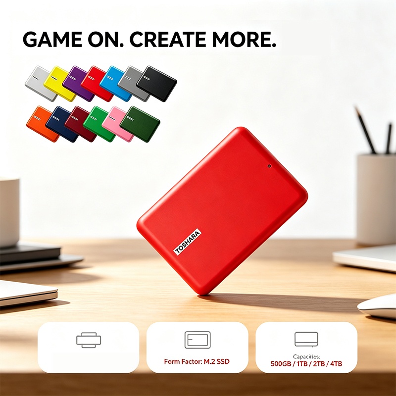 토샤라 A5 멀티컬러 외장 SSD, 1TB/500GB/ - Ssd 500Gb 리뷰 및 가격