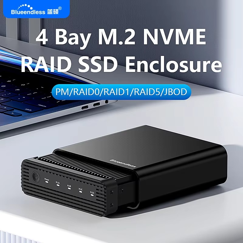 알루미늄 M2 4베이 USB4 외장 NVME SSD 케 - External Ssd 리뷰 및 가격