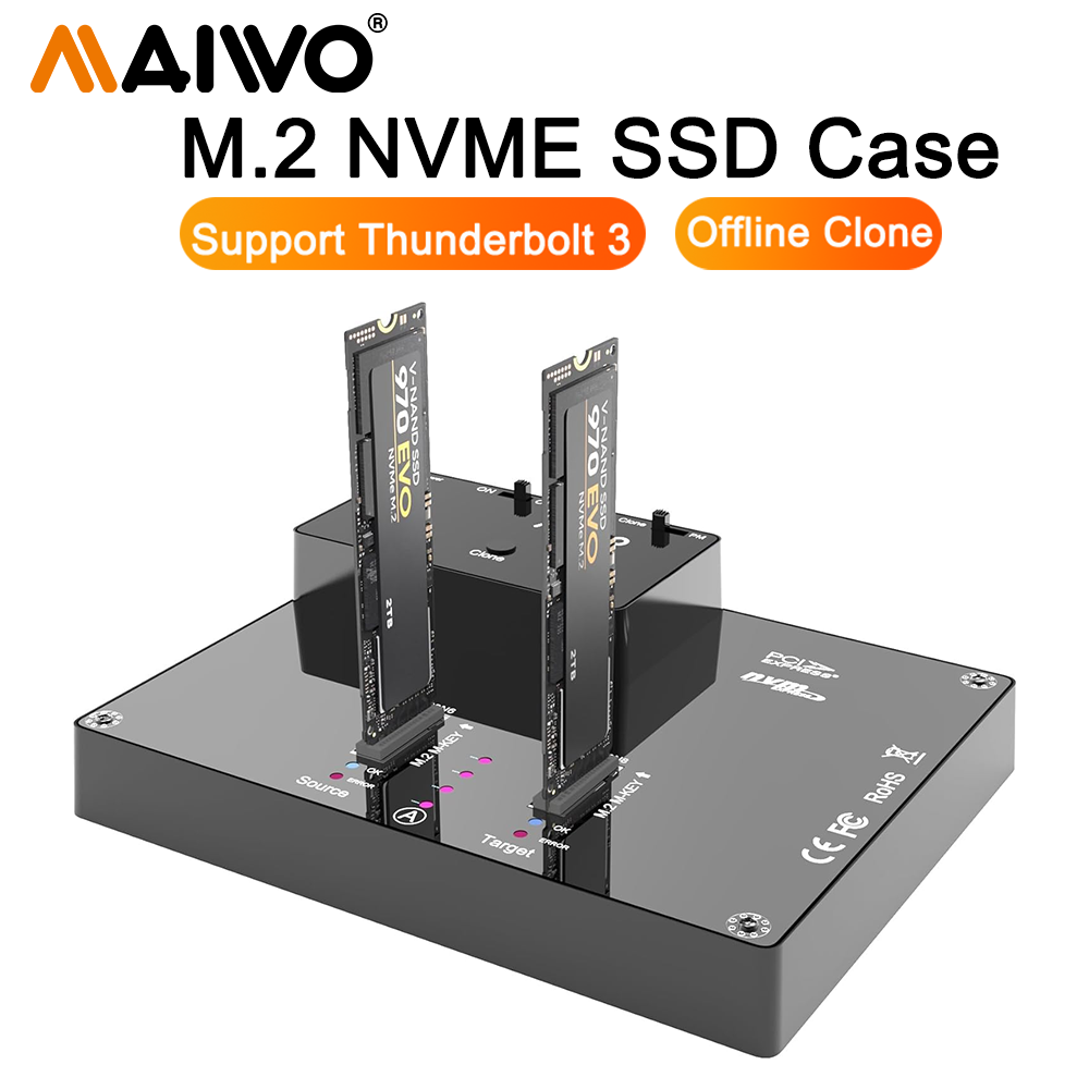 MAIWO 2베이 M2 NVMe 도킹 스테이션 툴리스  - 8Tb M2 Nvme Ssd 리뷰 및 가격